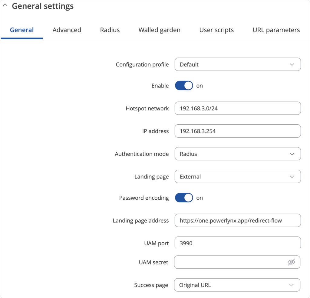 Set Up Teltonika Hotspot