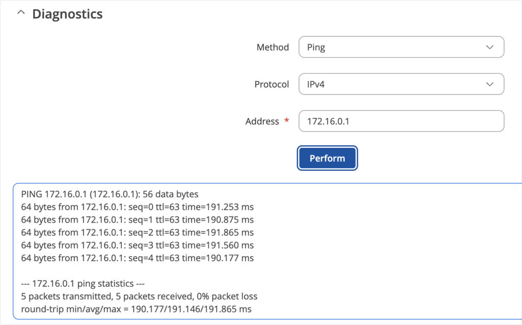 Diagnostics tool 