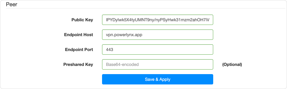 WireGuard VPN on Cudy