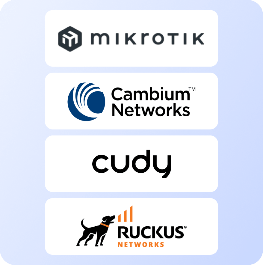 Equipment for Inovi Tel's Wi-Fi Hotspots