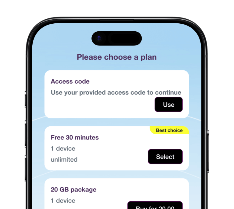 Selling Plans to the students